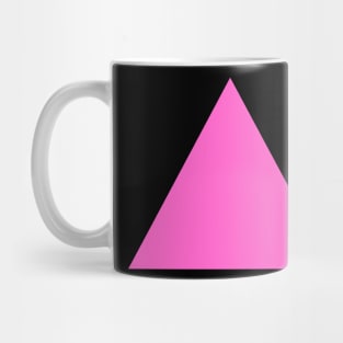 Pink Triangle Mug